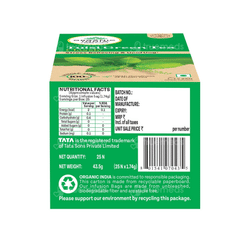 Organic India Tulsi Green Tea Classic Box Of 25 Sachets
